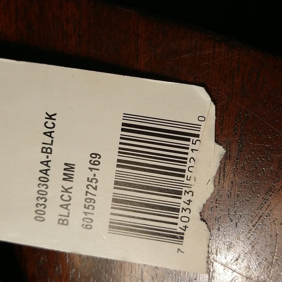 Anne Klein Black Crocodile Embossed Purse With Braided Gold Black Chain Worn 1x - Picture 6 of 6